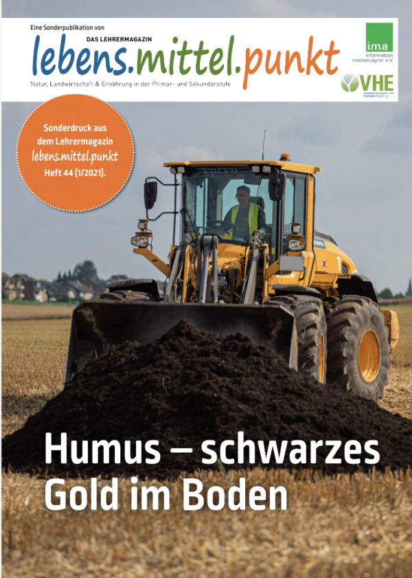 i.m.a Lehrermagazin - Humus - schwarzes Gold im Boden