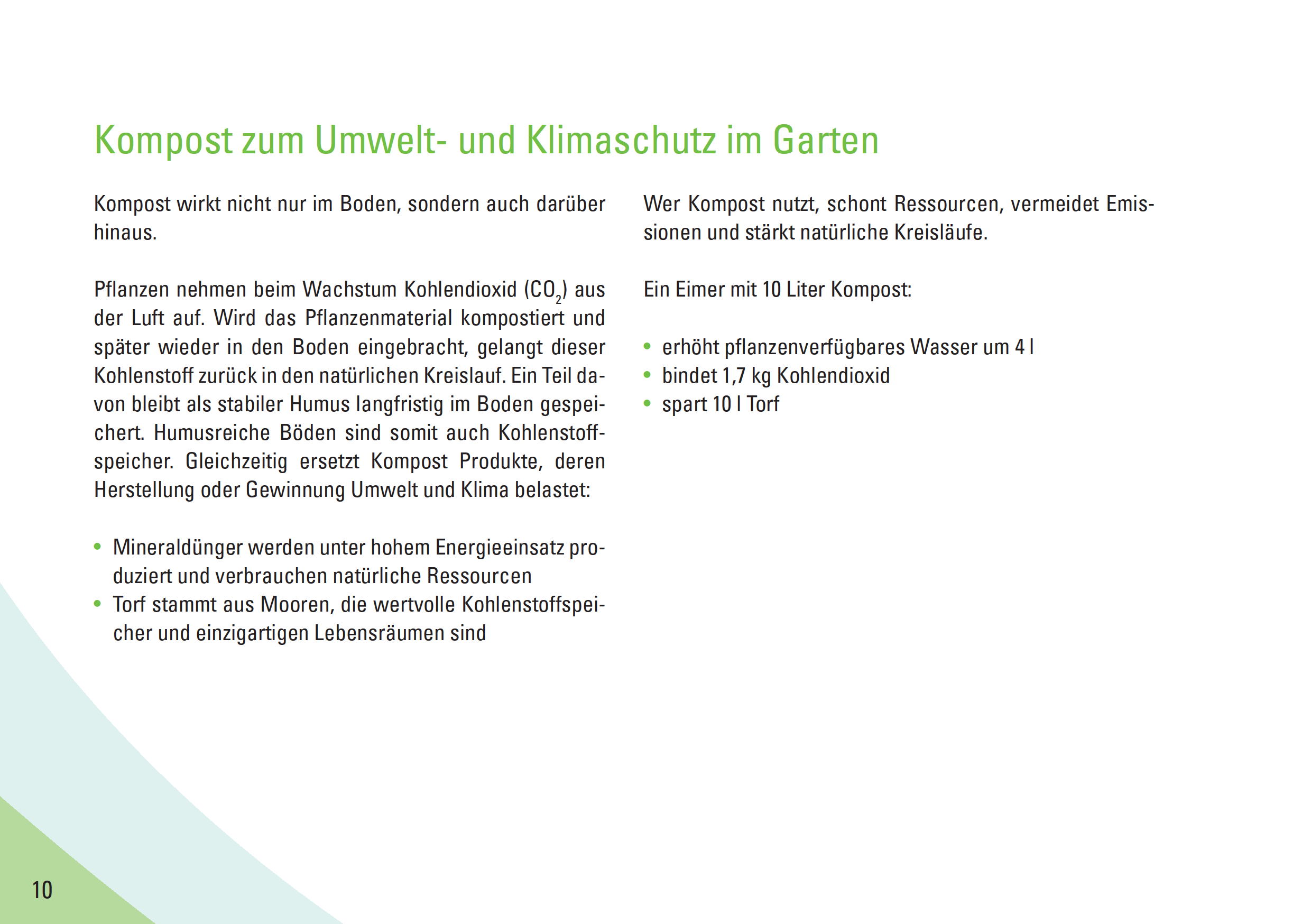 Broschüre Kompost im Garten – Verstehen · Begreifen · Anwenden - digital