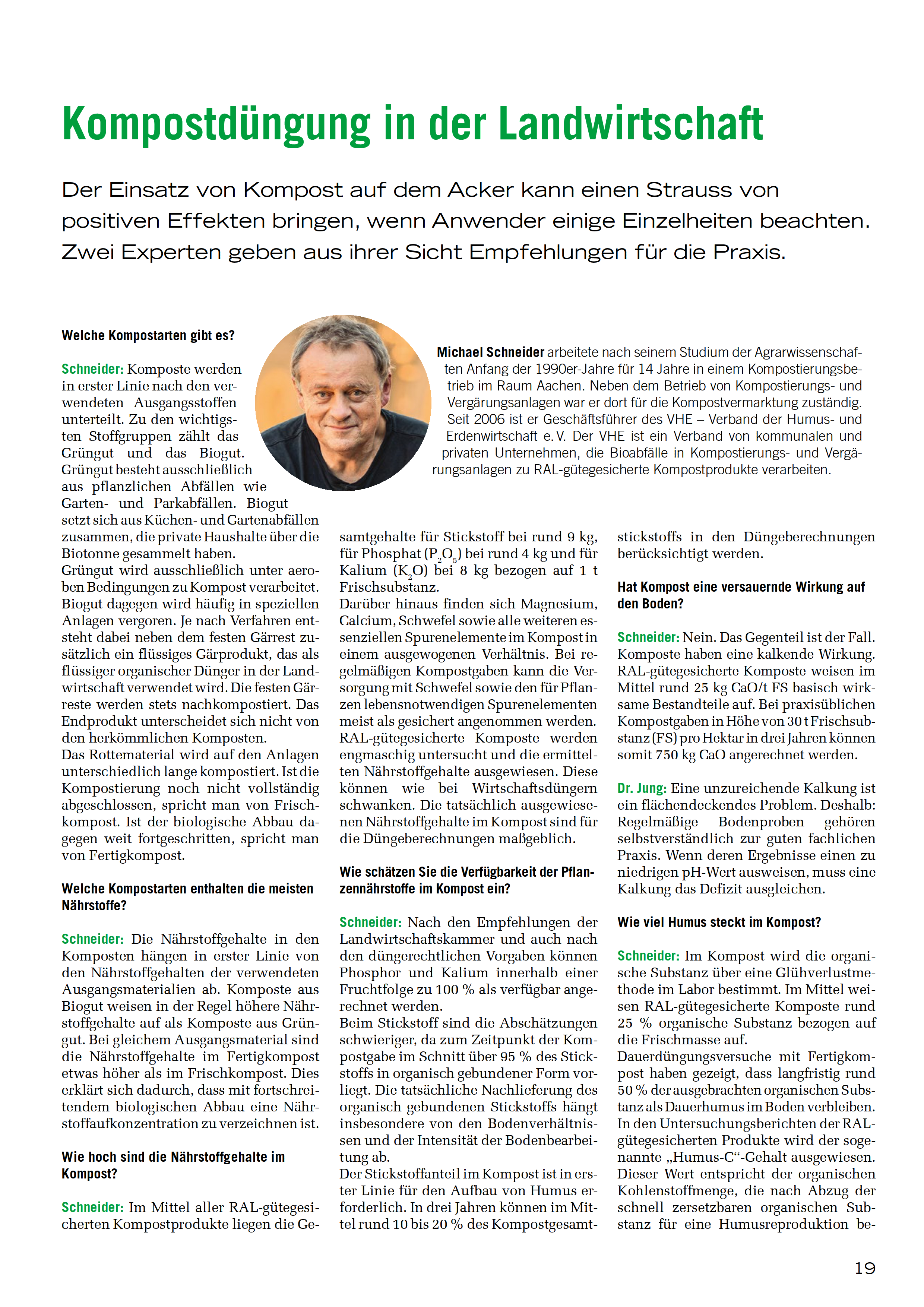 Mit Humus und Kompost den Boden Verbessern
