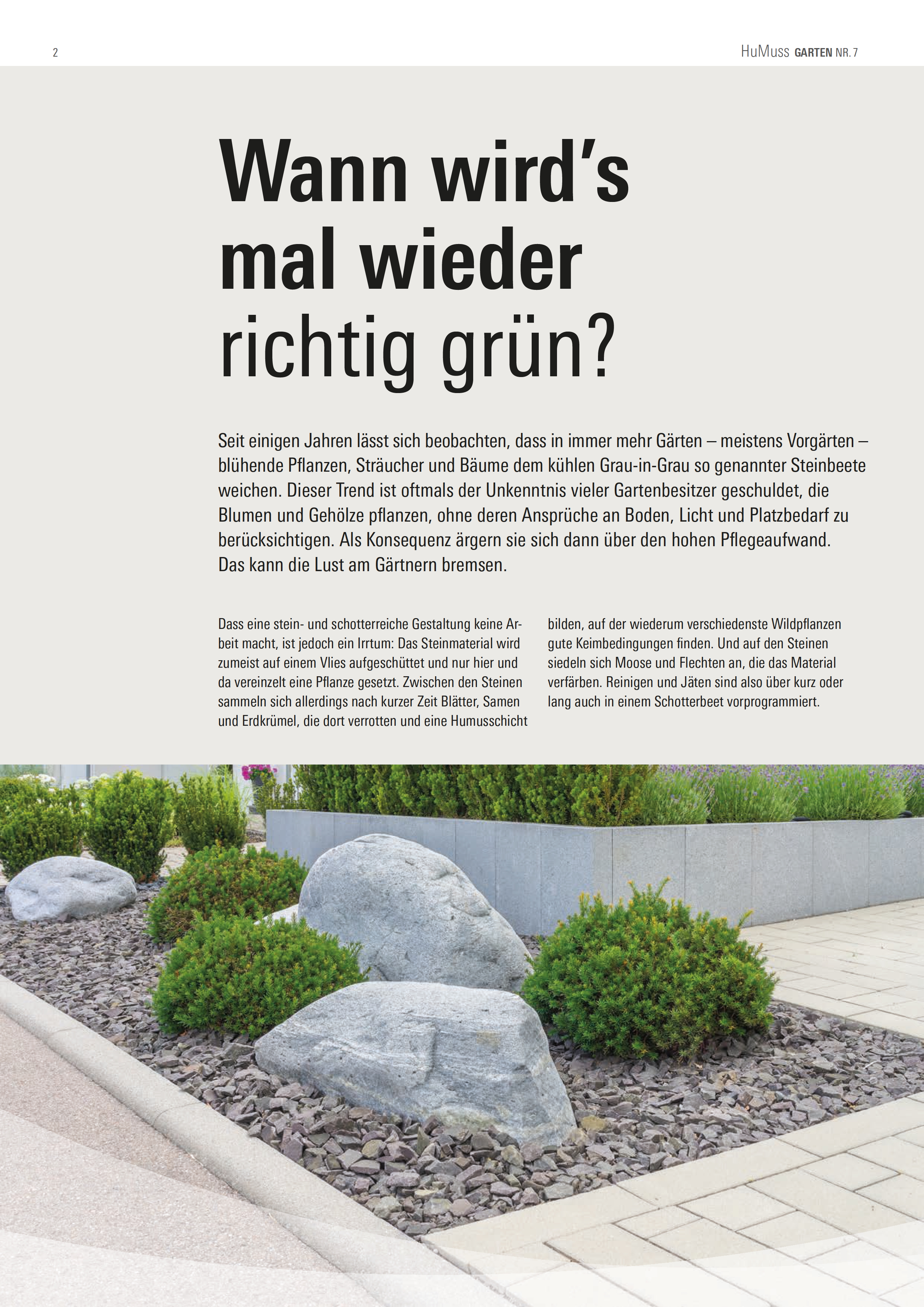 HuMuss Garten Nr. 7 - Garten Welten