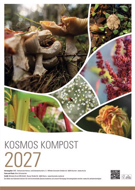 Kalender 2027 mit eigenem Firmenlogo auf der Blende