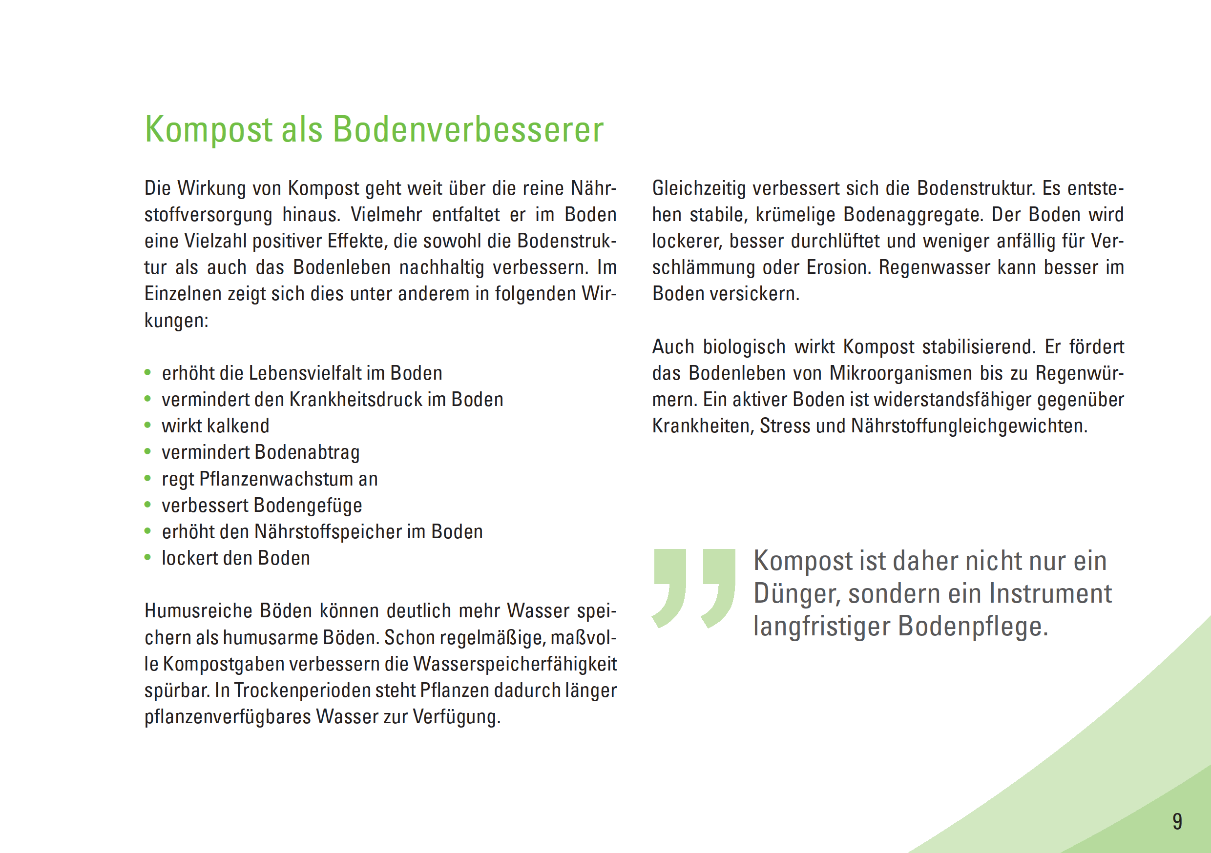 Broschüre Kompost im Garten – Verstehen · Begreifen · Anwenden - digital
