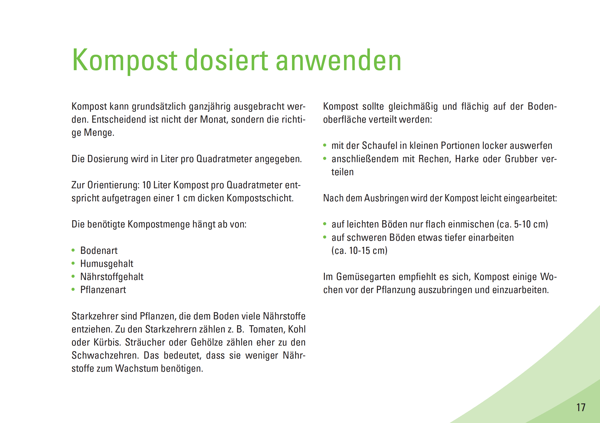 Broschüre Kompost im Garten – Verstehen · Begreifen · Anwenden - digital