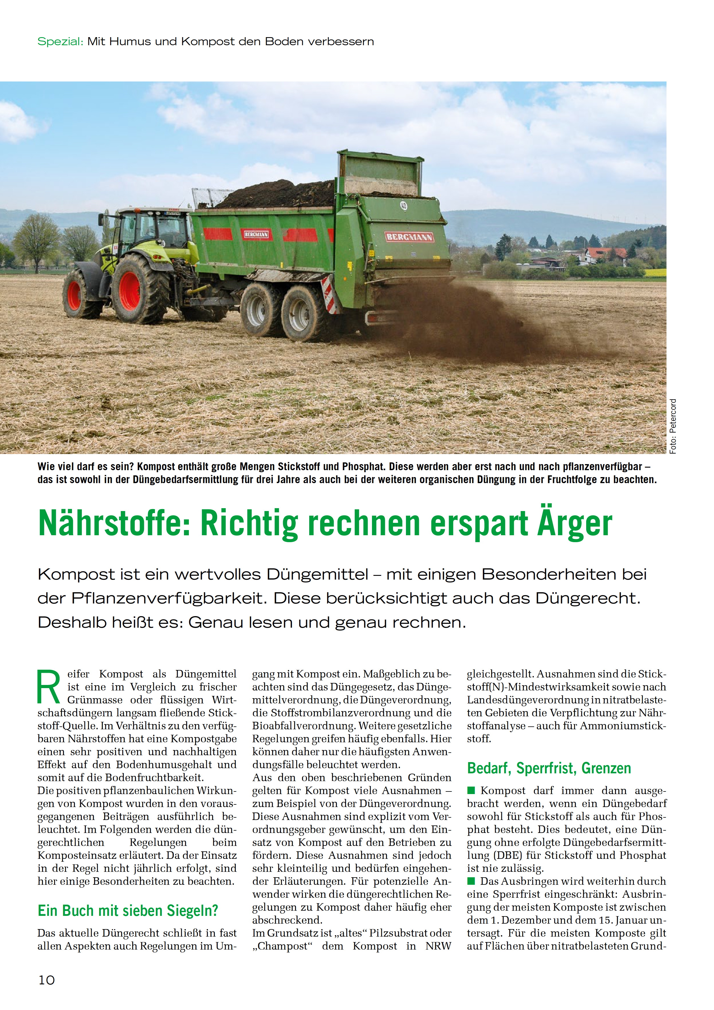 Mit Humus und Kompost den Boden Verbessern