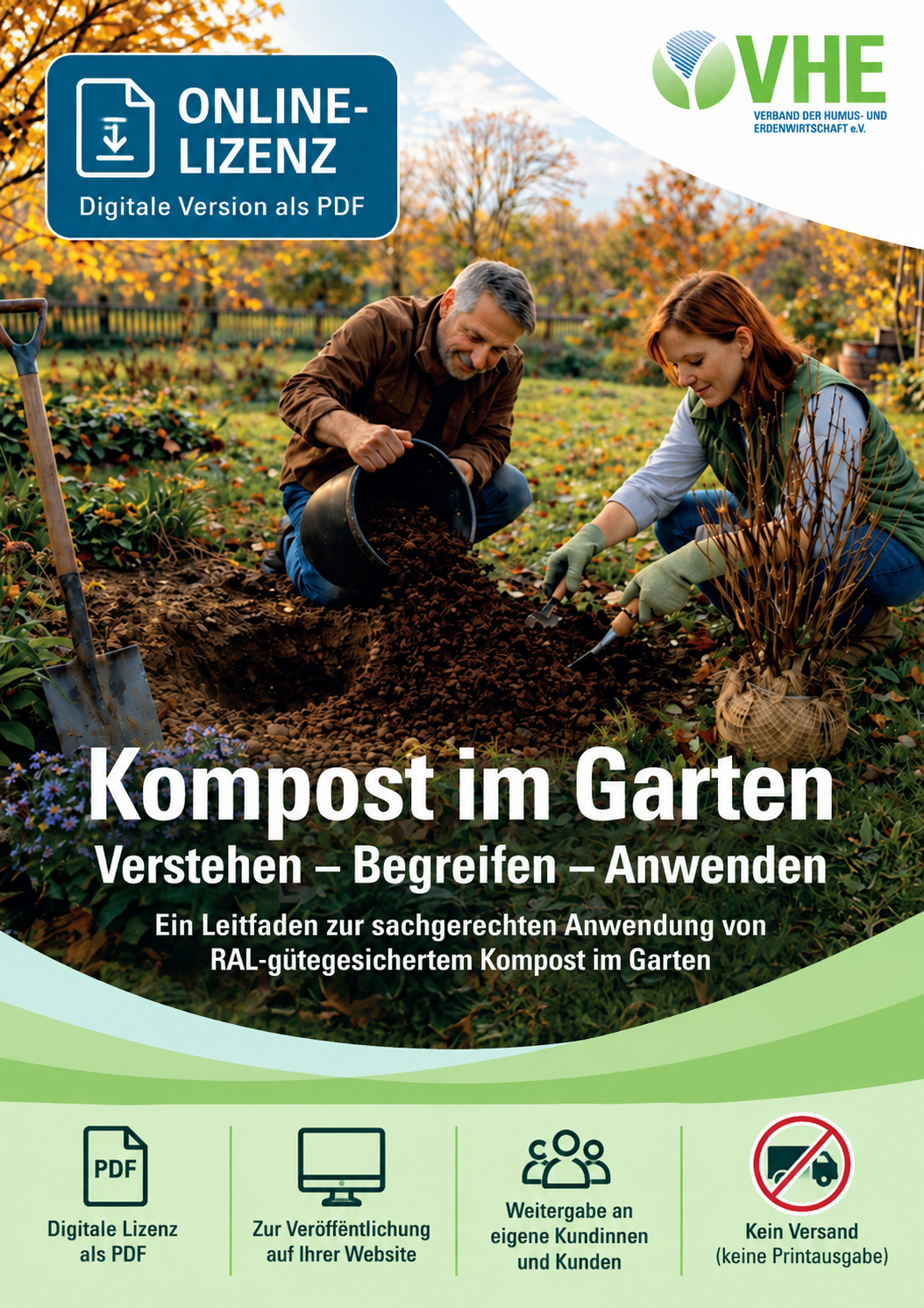 Online-Lizenz: Broschüre Kompost im Garten – Verstehen · Begreifen · Anwenden