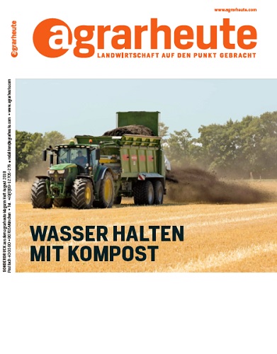 agrarheute -Wasser halten mit Kompost